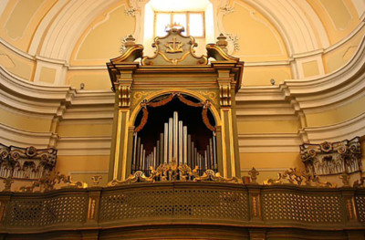 Organo Callido chiesa San Francesco Recanati